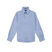TOMMY HILFIGER 新品男士经典免熨烫修身衬衣 OXFORD 24F0209