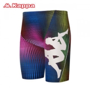 Kappa 男士 五分专业训练泳衣 速干抗氯