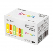 2日0点： ZMI 紫米 彩虹碱性电池 5号12粒 + 7号12粒