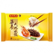 湾仔码头 鲜美虾海参水饺 400g 24只 海鲜水饺 儿童早餐 火锅食材 方便菜 *6件