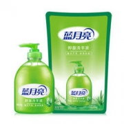 蓝月亮 芦荟抑菌洗手液500g瓶 500g袋补充装 *3件
