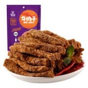 科尔沁 手撕牛肉干 香辣味 105g *8件