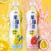 三得利 果瀑茶 双重果味茶饮料 500ml*15瓶