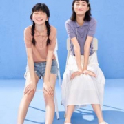 阔色 KSD2002029 女士POLO领针织T恤