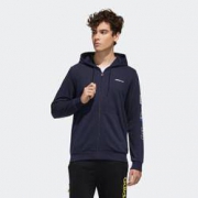 19日0点：阿迪达斯 adidas neo M FAVES Z HD 男装运动连帽外套FP7337