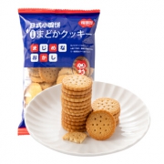 福事多 日式小圆饼海盐味100g*5包