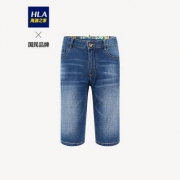 HLA 海澜之家 HKMND2R009A 男士牛仔中裤