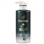 PANTENE 潘婷 无硅油去屑活性炭洗发水 300ml