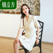 MEFOUND 棉立方 19CE1233 女士复古连衣裙