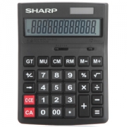 京东PLUS会员： SHARP 夏普 CH-D12 商务计算器 黑色 *2件 +凑单品