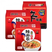 农心 韩式辣白菜/辛拉面 15连包1800g 无油包清爽不腻