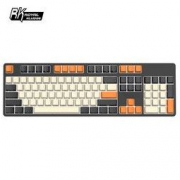 RK SK104plus 三模机械键盘 黑色红轴