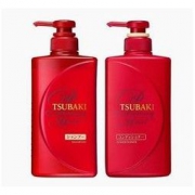 SHISEIDO 资生堂 TSUBAKI 丝蓓绮 洗发护发限量套装 红色滋润型 490毫升*2