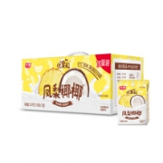 光明 优果粒 凤梨椰椰巴氏杀菌热处理风味酸牛奶 195g*12盒