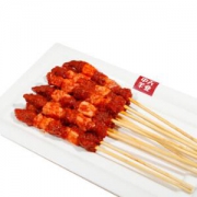 京东PLUS会员：陇原中天 香辣羊肉串 220g *7件