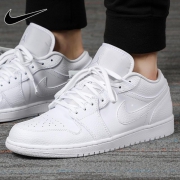 限尺码： NIKE 耐克 AIR JORDAN 1 LOW AJ1 553558-130 休闲鞋板鞋