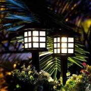 Neyankex 户外防水节能太阳能小夜灯 2个装（插入款暖光）