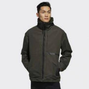 19日0点：阿迪达斯 adidas U1 JKT WARM男装运动型格连帽拉链夹克外套 FJ0258