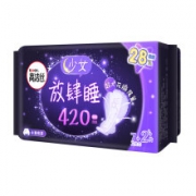 kotex 高洁丝 夜用卫生巾放肆睡 420mm 9片 *10件