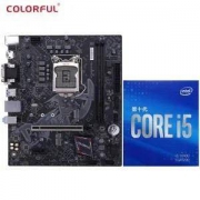 百亿补贴： COLORFUL 七彩虹 B460M-HD Pro V20 主板 + intel 酷睿 i5-10400 盒装CPU处理器 套装