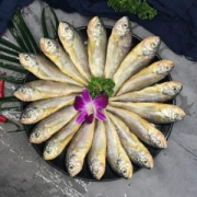 小船长 东海小黄鱼 1kg 30-40条 *10件