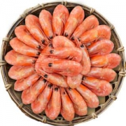 限地区：禧美 加拿大熟冻北极甜虾 500g/袋 (大号) 50-60只 *4件
