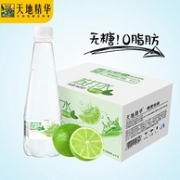 天地精华 410mlx15瓶 青柠檬味无糖无气弱碱性苏打水