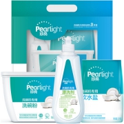 Liby 立白 Pearlight 珍亮 洗碗机专用3件套 （洗碗粉1kg+漂洗剂400g+软水盐2kg） *3件
