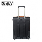 stratic品牌拉杆箱女帆布登机箱20寸行李箱进口旅行箱单向轮超轻