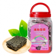 波力海苔 虾脆夹心脆 罐装 108g