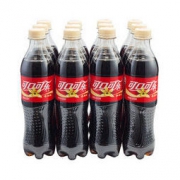 可口可乐 Coca-Cola 香草味 汽水 碳酸饮料 500ml*12瓶 整箱装 可口可乐公司出品 *3件