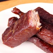 口口福 内蒙古风干牛肉干 五香味250g+麻辣味250g
