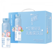 蒙牛 真果粒 花果轻乳乳酸菌饮品  230g*10瓶  樱花白桃味