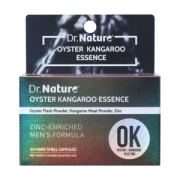澳洲原产 Dr.Nature 明星产品 含锌生蚝袋鼠精OK丸 60粒 提高精子活力