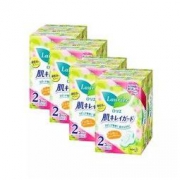 Kao 花王 Laurier 乐而雅 清爽瞬吸日用护翼型卫生巾 205mm 22片*2