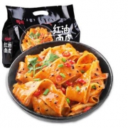 plus会员：百草味  非油炸 红油面皮115g/盒*10件