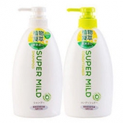 2日10点：SUPER MILD 惠润 柔净洗护组合（洗发水 600ml+护发素 600ml）