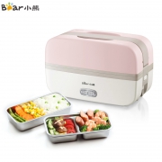 Bear 小熊 DFH-B10J2 双层 电热饭盒 粉色