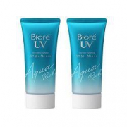 Biore 碧柔 水活防晒保湿凝露 SPF50+ PA++++ 50g*2支装