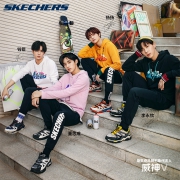 11日0点：SKECHERS 斯凯奇 66255 男鞋复古厚底老爹鞋