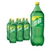 限地区、PLUS会员：雪碧 柠檬味 汽水 碳酸饮料 2L*6瓶*2件出品