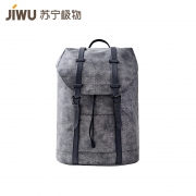 苏宁极物 迷途探索创意帆布双肩包