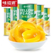味滋源 糖水黄桃罐头 425g*2罐