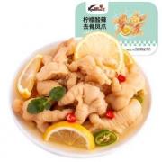 京东plus会员：KINGWUU 柠檬酸辣无骨凤爪 200g*4盒+赠200g