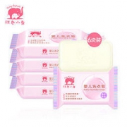红色小象 婴儿洗衣皂 120g*6块装（清新果香） *3件