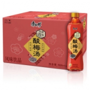 plus会员：康师傅 传世清饮 酸梅汤500ml*15瓶