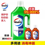 威露士 多用途消毒液 1.5L+衣物消毒水 60ml*2瓶
