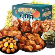 精武 鸭脖组合零食大礼包 买1送1 500g