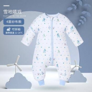 YAYINGBAO 雅婴宝 婴儿睡袋 春秋冬季 加厚纯棉