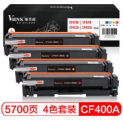 京东PLUS会员： V4INK 维芙茵 CF400A 硒鼓 (四色套装、通用耗材) *2件